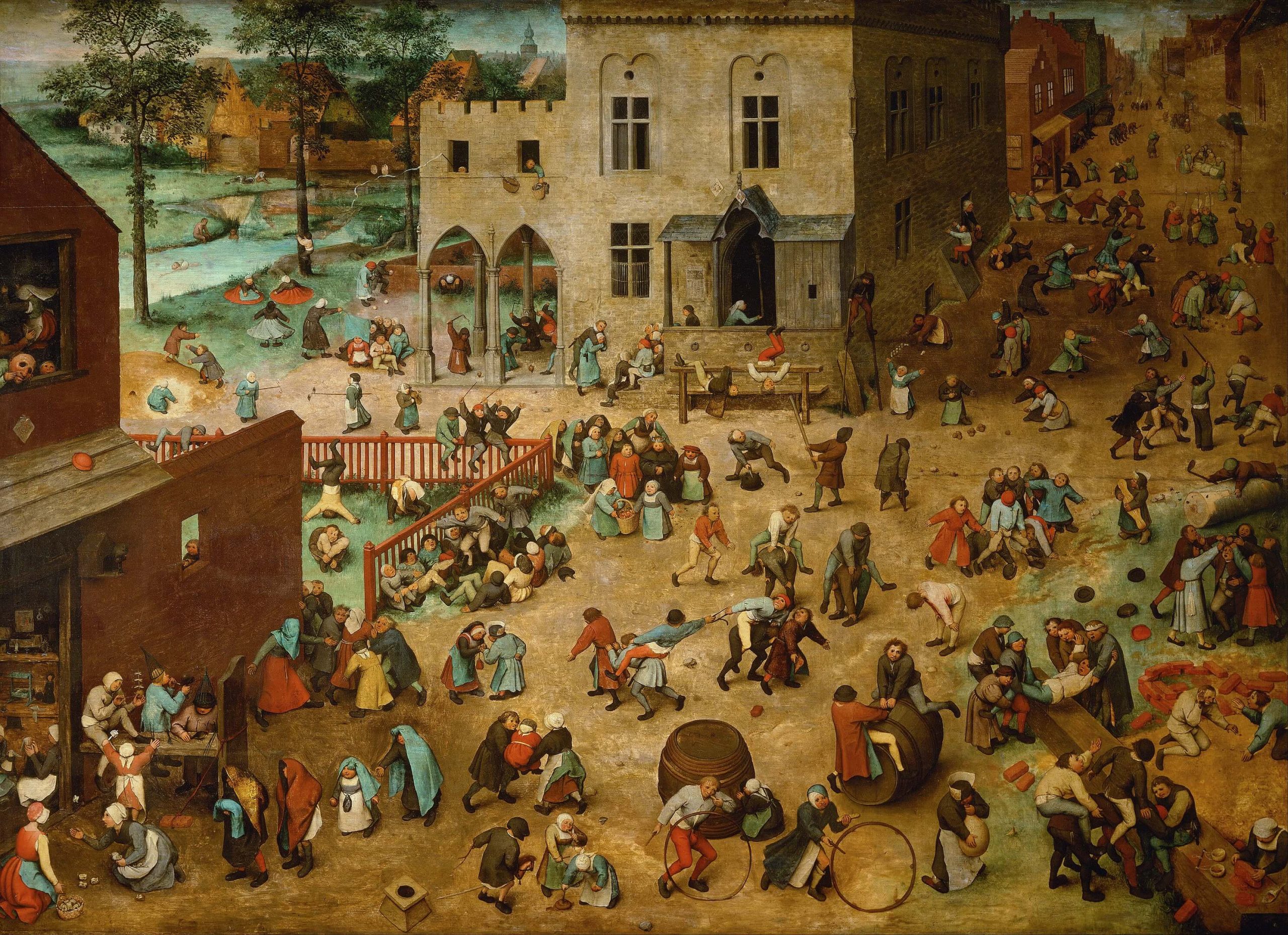 Pieter Bruegel the Elder Children Games