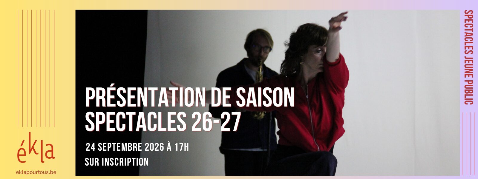 Présentation de saison Spectacles 2026-2027